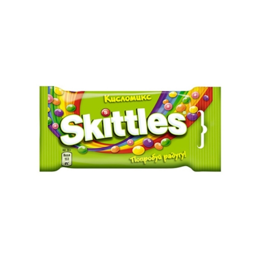 Драже «Skittles» в сахарной глазури вкус малина/ананас кисломикс, Ригли, 456 г