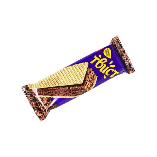 Батончик «Твист» шоколадно-вафельные, КДВ Яшкино, 22,5 г