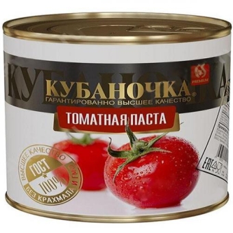 Паста томатная Кубаночка, Кубаночка,