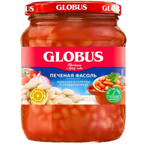 Фасоль печеная Globus, Глобус, 500 мл