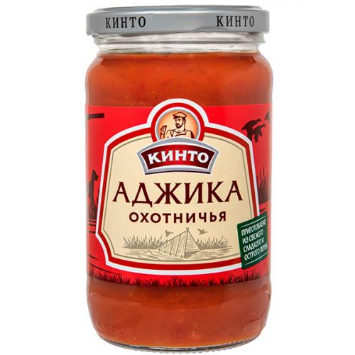 Соус томатный Кинто Аджика охотничья, Дарсил, 360 г