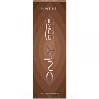 Краска Estel Only Looks для бровей и ресниц, тон коричневый, Эстель