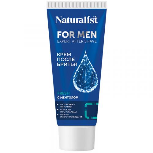 Крем после бритья Naturalist For Men с ментолом, БИГ, 75 мл