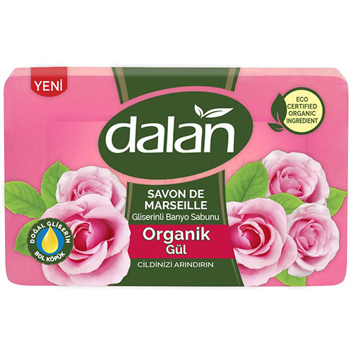 Мыло глицериновое Dalan Savon De Marseille Роза, Далан, 150 г
