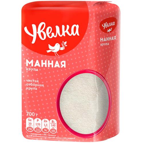 Крупа манная Увелка, марка М, Увелка, 700 г