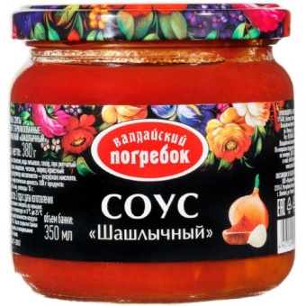 Соус Валдайский погребок Шашлычный, Валдай, 350 мл