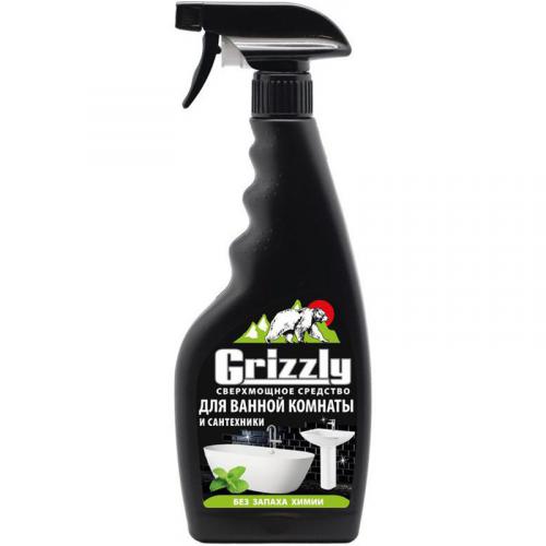 Средство сверхмощное Grizzly от загрязнений в ванной и туалете, Би энд Би, 500 мл