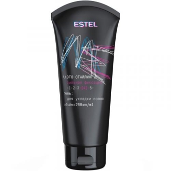 Гель Estel Me Это стайлинг сильной фиксации для укладки волос, Эстель, 200 мл