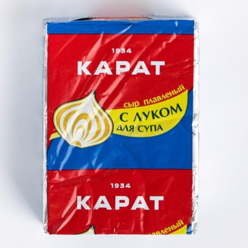 Сыр плавленый «Карат» с Луком, Россия, 90 г