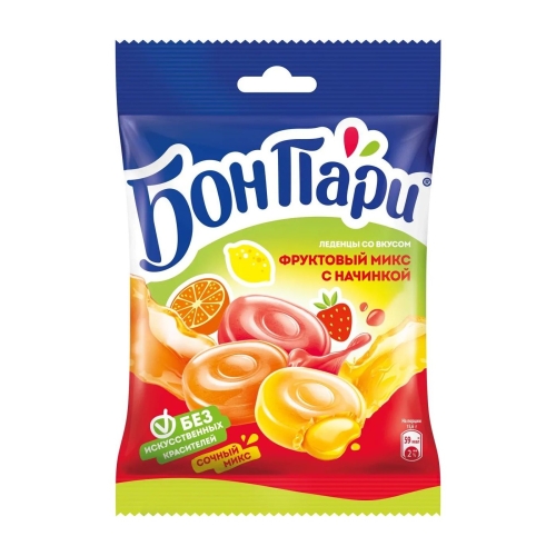 Карамель «Бон Пари» ассорти, Нестле, 75 г