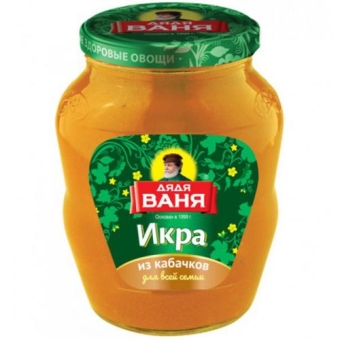 Икра Дядя Ваня из обжаренных кабачков, Дядя Ваня Трейдинг, 680 г