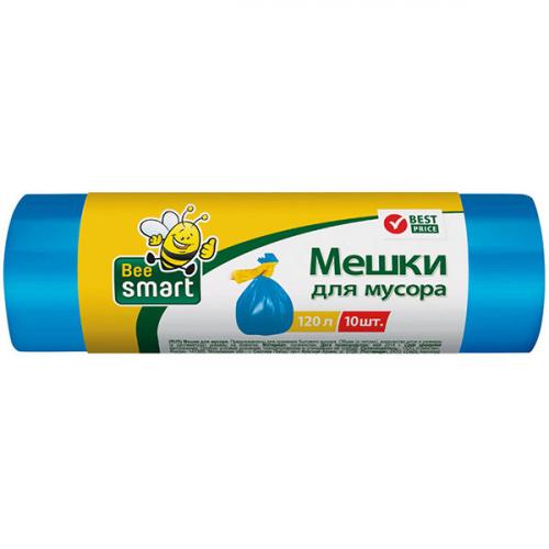 Мешки для мусора Bee Smart с завязками, Paclan, 120 л