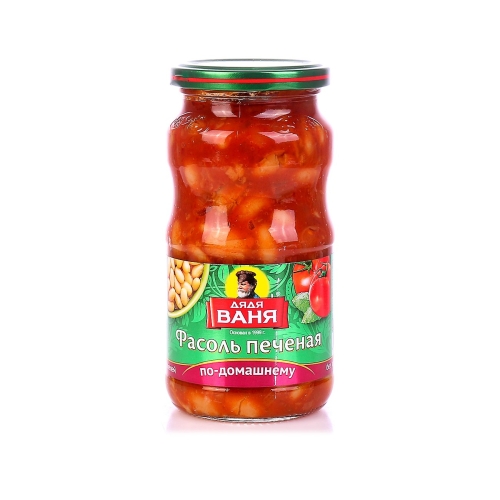 Фасоль печеная «Дядя Ваня» по-домашнему, Дядя Ваня, 480 г