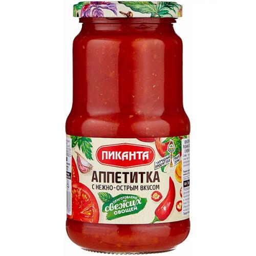 Аппетитка Пиканта с нежно-острым вкусом, Пиканта, 360 г