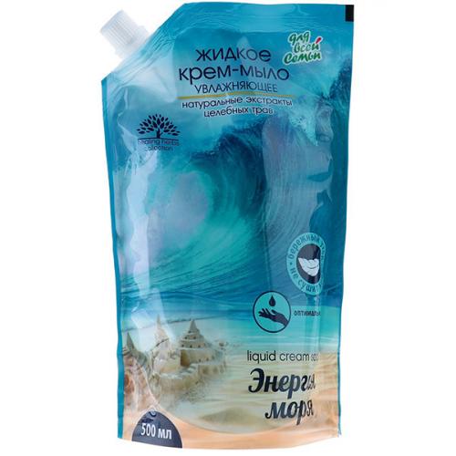 Крем-мыло жидкое Для всей семьи Энергия моря, РЕНЕССАНС Косметик, 500 мл