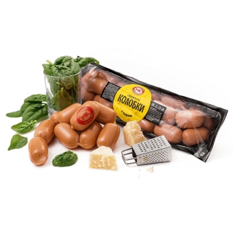 Сардельки Колобки с сыром, Балтика, 300 г