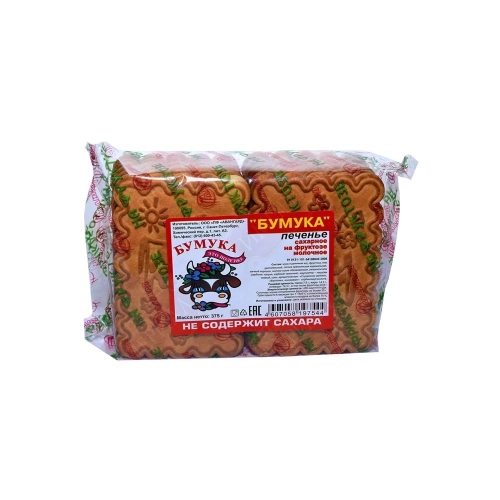 Печенье (фас) Бумука на фруктозе, Авангард, 375 г