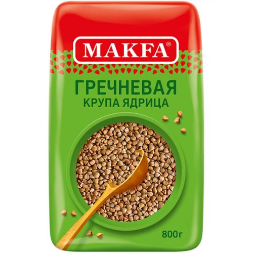 Крупа Makfa гречневая ядрица, МАКФА, 800 г