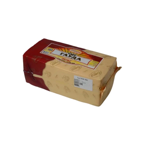 Гауда сыр 50% полутвердый (брус) Люкс, Сырная Долина,