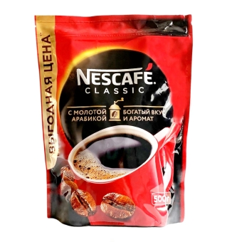 Кофе растворимый «Нескафе» Классик, Россия, 500 г