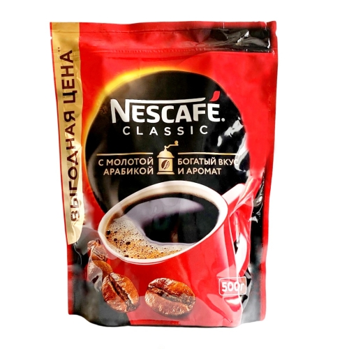 Кофе растворимый «Нескафе» Классик, Россия, 500 г
