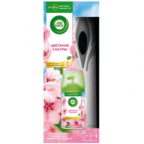 Освежитель воздуха Air Wick Freshmatic Pure Цветение сакуры автоматический, Reckitt Benckiser (HyHo), 250 мл