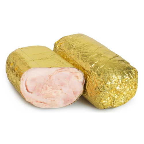 Куриный рулет запеченный (в золотой фольге) (вак/уп) «Ленлига», Ленлига, г. СПб, 300 г