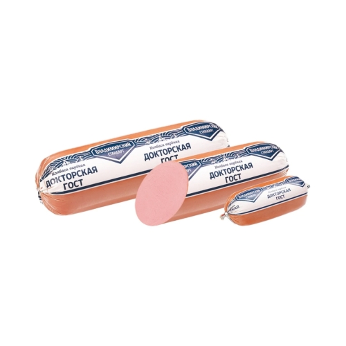 Колбаса Классическая вареная «Владимирский стандарт», Владимирский стандарт, 500 г