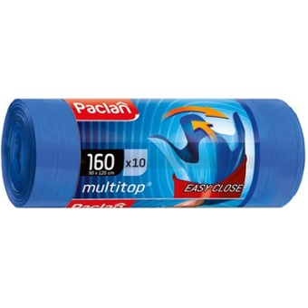 Мешки для мусора Paclan Multitop с завязками, Paclan, 160 л