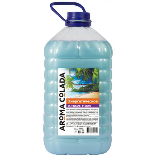Крем-мыло жидкое Aroma Colada энергетическое, АДРИЯ, 4 л