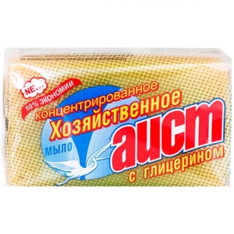 Мыло хозяйственное Аист с глицерином, Аист, 150 г