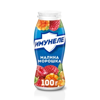 Кисломолочный напиток «Имунеле» Малина/морошка 1,2%, ВБД, 100 г