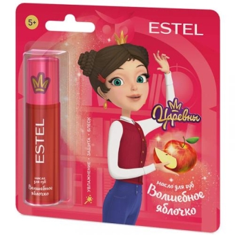 Масло для губ Estel Царевны Волшебное яблочко для детей, Эстель, 13 мл
