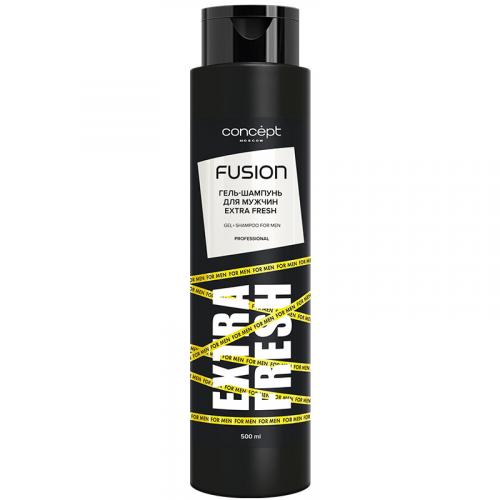 Гель-шампунь Concept Fusion For Men Extra Fresh для мужчин, Concept, 500 мл
