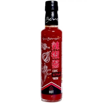 Соус SanBonsai чили острый, Ресурс-С, 300 г