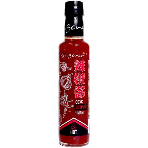 Соус SanBonsai чили острый, Ресурс-С, 300 г
