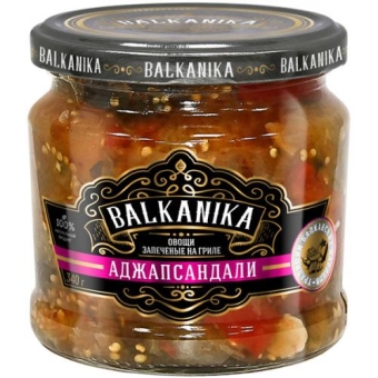 Аджапсандали Balkanika, запеченные на гриле овощи, ПИКАНТА, 340 г