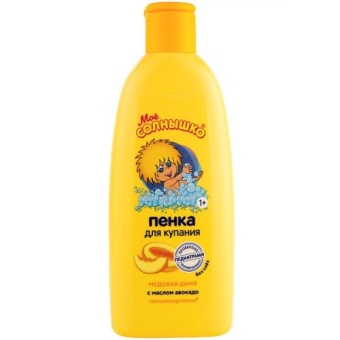 Пенка-гель для ванны и душа Мое Солнышко Медовая дыня, Аванта-Сувенир, 200 мл