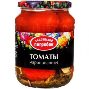 Томаты Валдайский погребок маринованные, Валдай, 720 мл