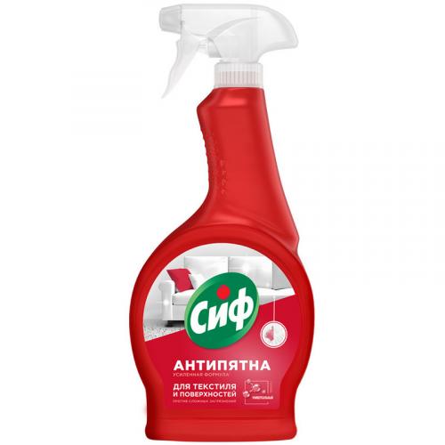 Спрей чистящий Сиф Антипятна универсальный для поверхностей и текстиля, Unilever HPC, 500 мл