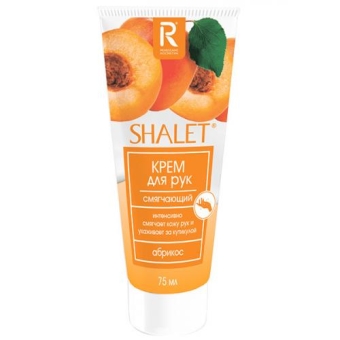 Крем для рук Shalet Абрикос, смягчающий, Ренессанс Косметик, 75 мл