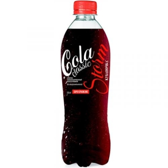 Напиток Кубаночка Storm Cola Classic Кола, Кубаночка, 500 мл