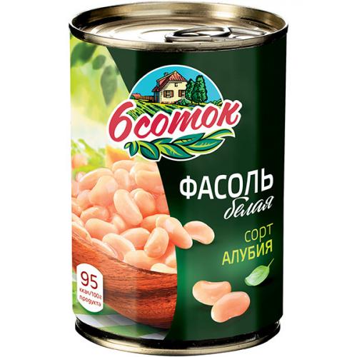 Фасоль белая 6 Соток, DESAN, 425 мл