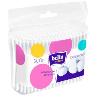 Палочки ватные Bella Cotton, Bella