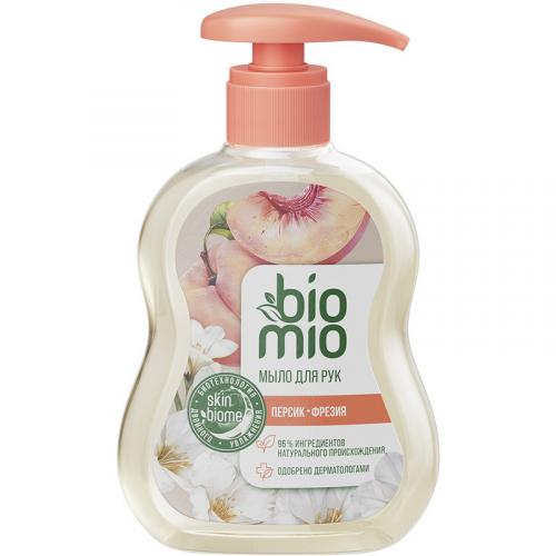 Мыло жидкое BioMio натуральное с маслом персика для рук, SPLAT, 300 мл