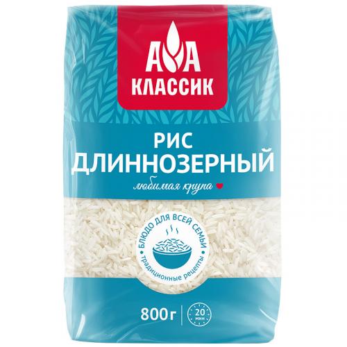 Крупа Агро-Альянс Классик Рис длиннозерный, Агро-Альянс, 800 г