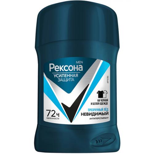 Антиперспирант-карандаш Рексона Men Прозрачный лед, Unilever HPC, 50 мл