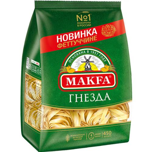 Макаронные изделия Makfa гнезда фетуччинне, Макфа,