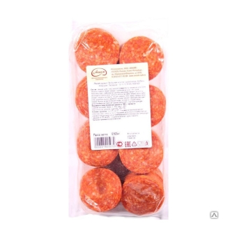Колбаса (нарезка) Пепперони сырокопченая, Анком, 200 г