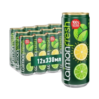 Напиток газированный «Лаймон Фрэш» Гост, г. Тверь, 0,33 л